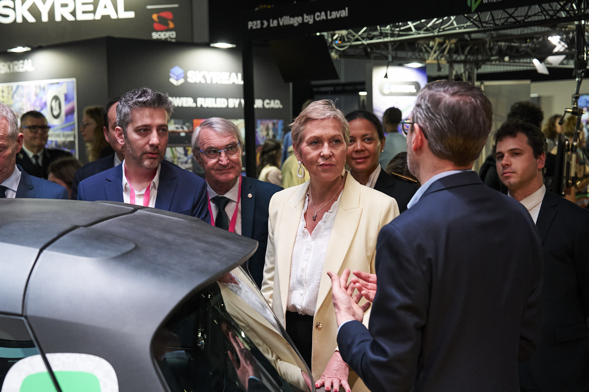 Visite officielle du salon Laval Virtual